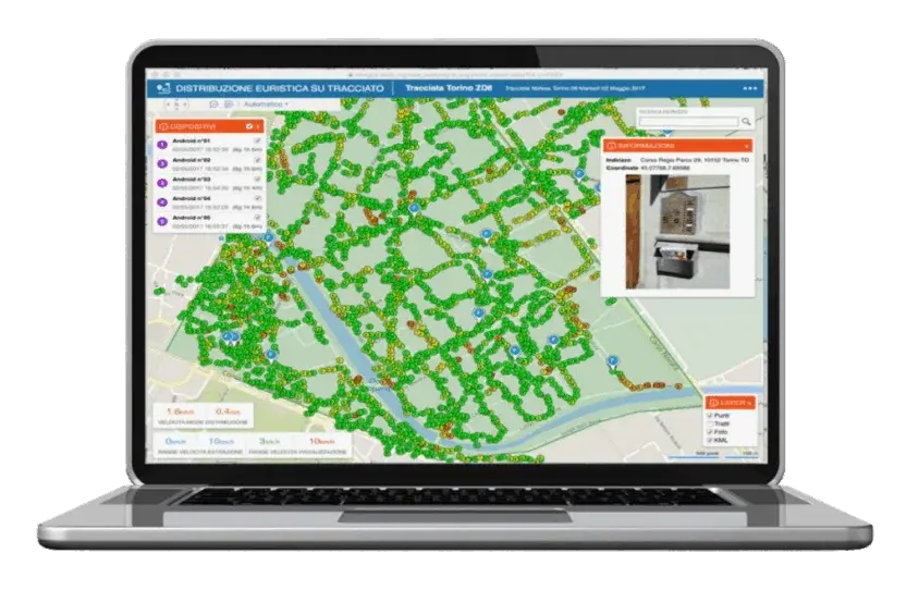 MS Cert Delivery – geolocalizzazione GPS della distribuzione volantini
