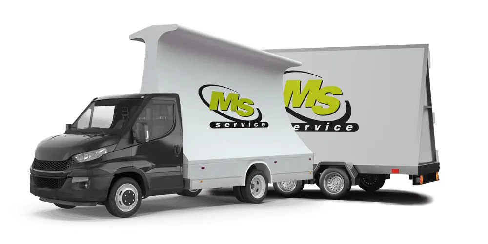 Camion vela MS Service a Gorizia